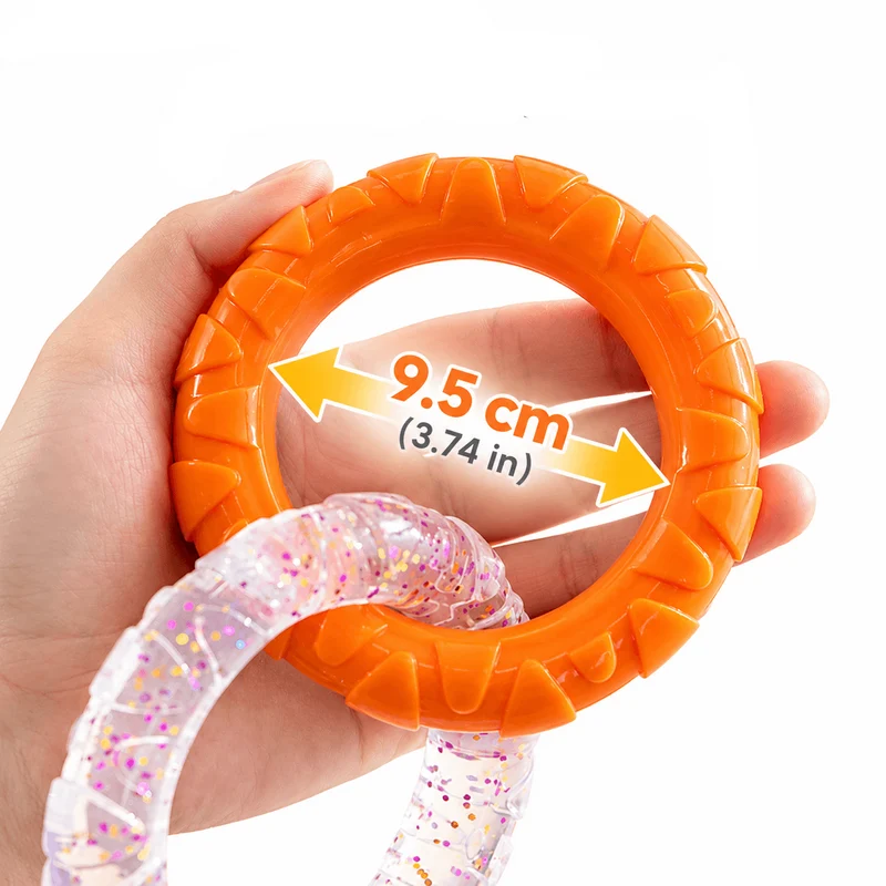 3-Ring Dog Chew & Tug Toy