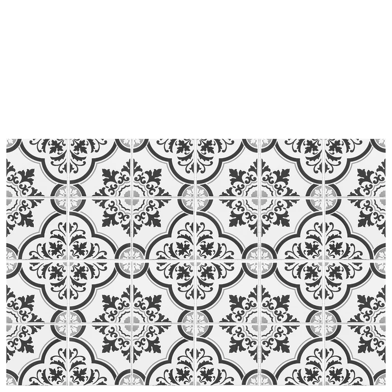 vinyl kitchen mat estoril grey
