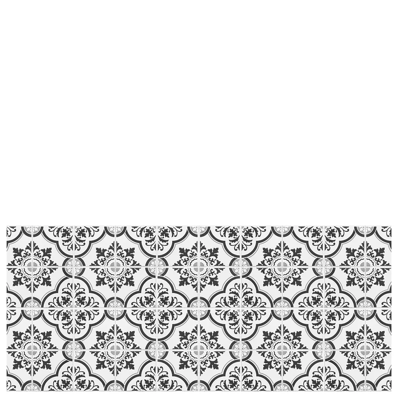vinyl kitchen mat estoril grey