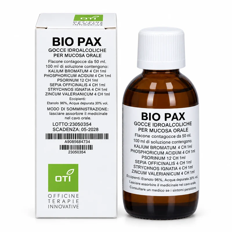 Oti Bio Pax Gocce Idroalcoliche Mucosa Orale 50ml
