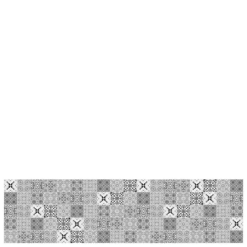 vinyl hall runner mat faro grey