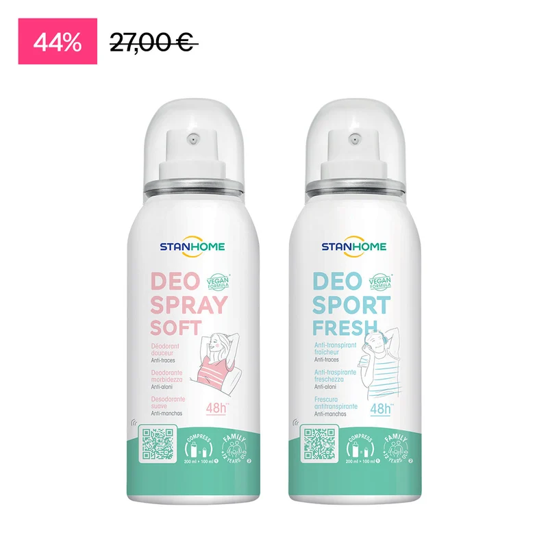 2X deo spray