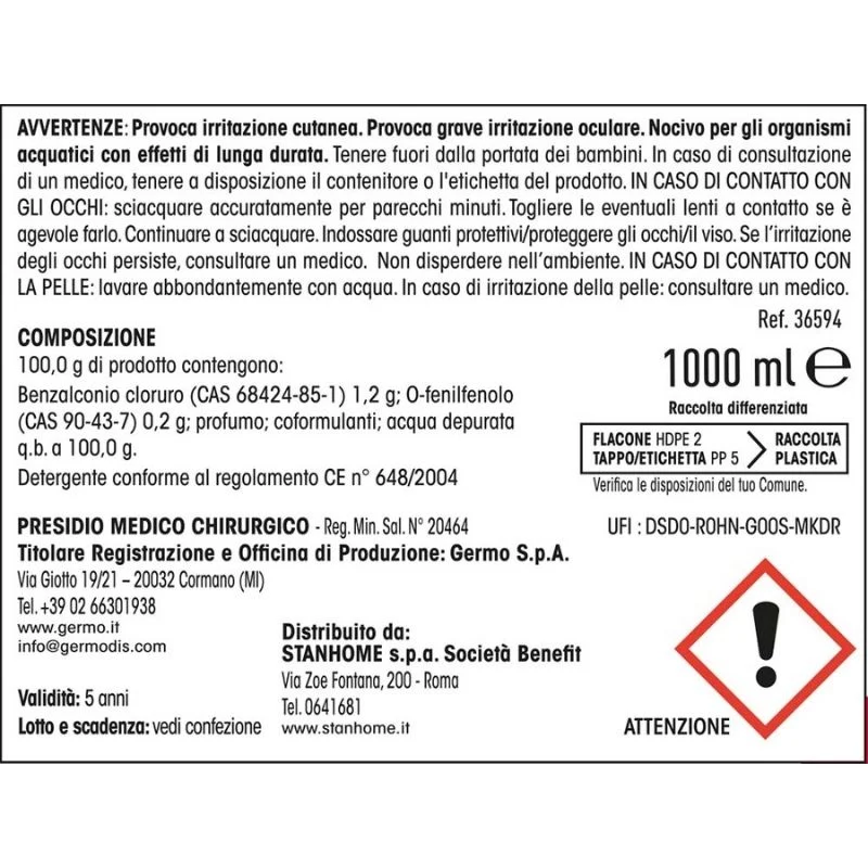 Disinfettante Bucato
