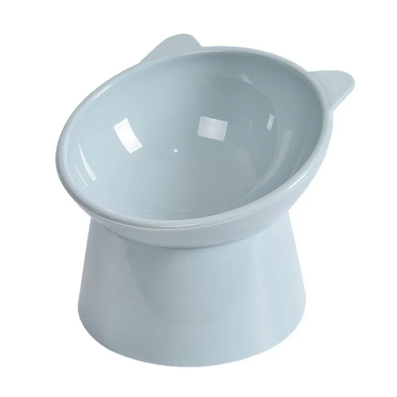 Pet Dog Cat Bowl with Raised Stand Pet Food Cat feeder Protect Cervical Vertebra cat food bowl for dogs Pet Products