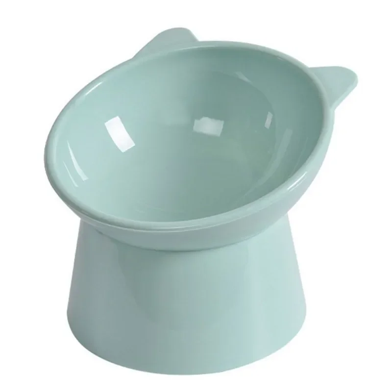 2023 New Cat Bowl High Foot Dog Bowl 45°Neck Protector Cat Pet Food Water Bowls Pet Feeding Cup Pet Feeder