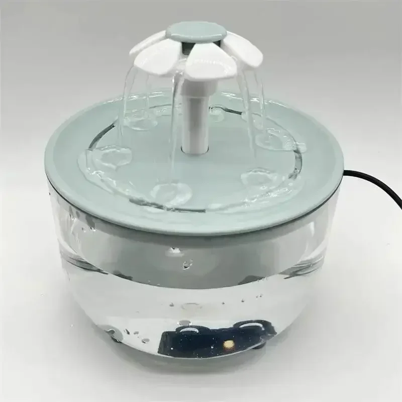 1200ml Automatic Cat Water Fountain Filter USB Electric Mute Pet Drink Bowl Pet Drinking Dispenser Drinker for Cats Water Filter