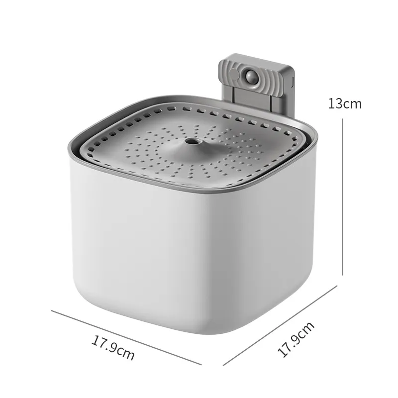 3L Automatic Cat Water Fountain Intelligent Pet Cats Water Drinking Dispenser Charging Mode Auto Sensor Drinker for Cat Fountain