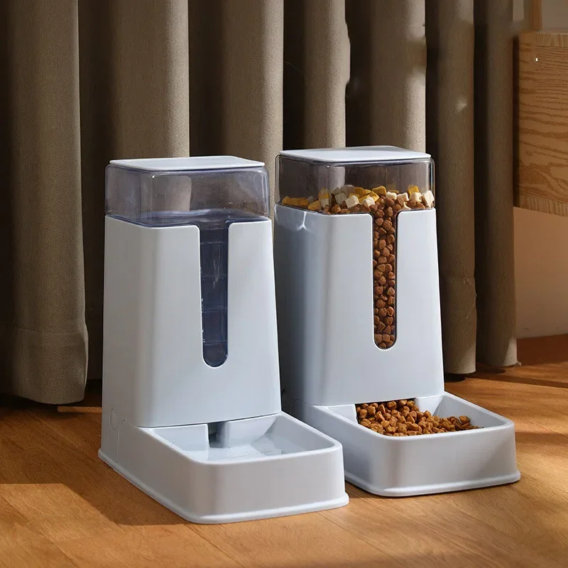 3.5L Automatic Pet Dog Cat Feeder Detachable Large Capacity Dog Cat Water Dispenser Food Feeding Pet Supplies Pet Fountain gatos