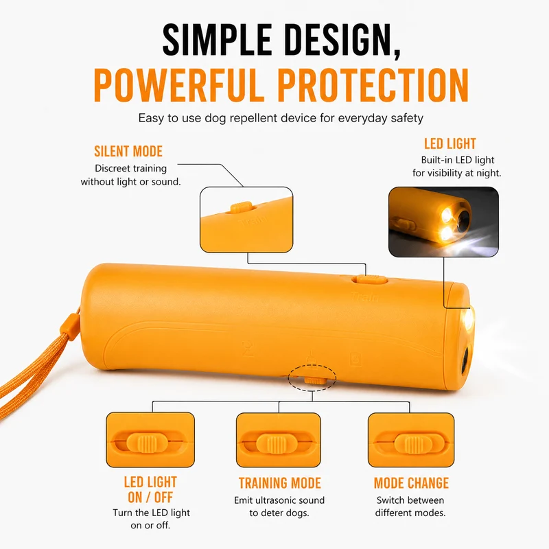 Portable Dog Deterrent Device