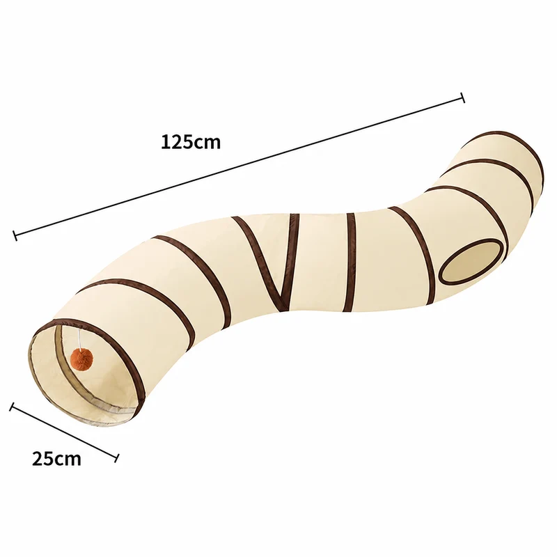 Foldable Cat Tunnel – Interactive Hide & Play Toy