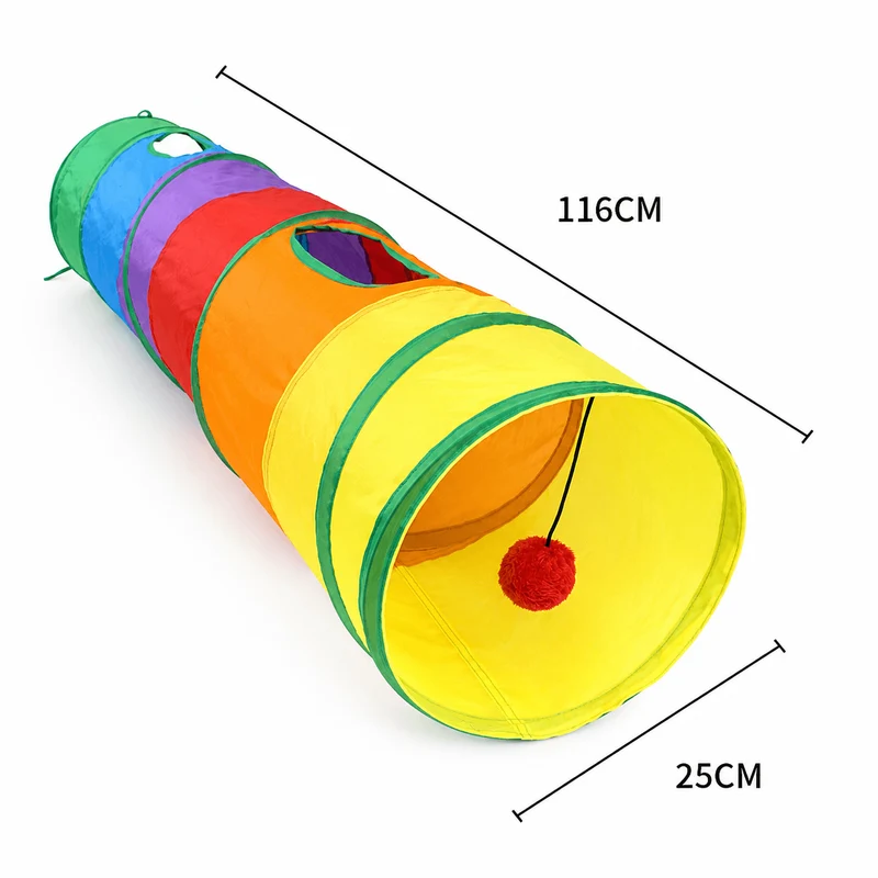 Foldable Cat Tunnel – Interactive Hide & Play Toy