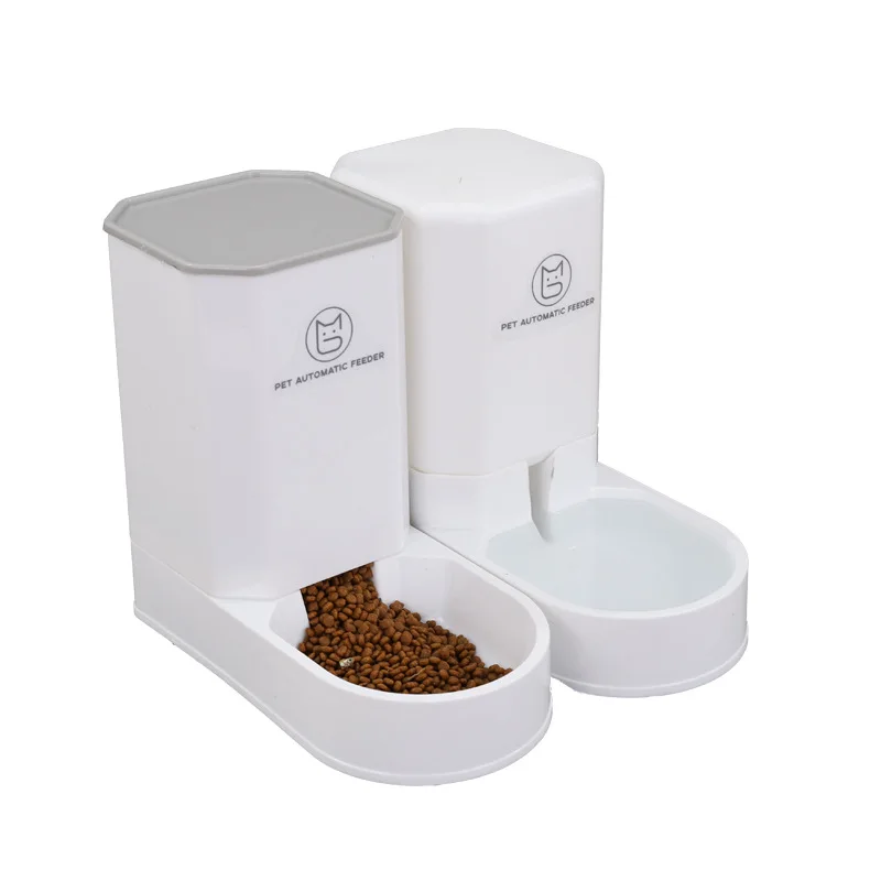 3.8L Large Capacity Pet Dog Cat Automatic Feeder Detachable Bowl Water Dispenser Food Feeding Device For Cat Dog Pet Supplies