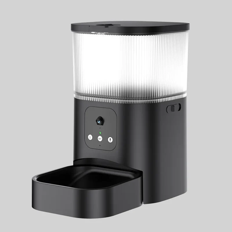 Automatic Pet Feeder Smart Recorder APP Control Remote Feeding Timer Feed Cat Dog Food Dispenser With WiFi HD Camera Pet Bowl