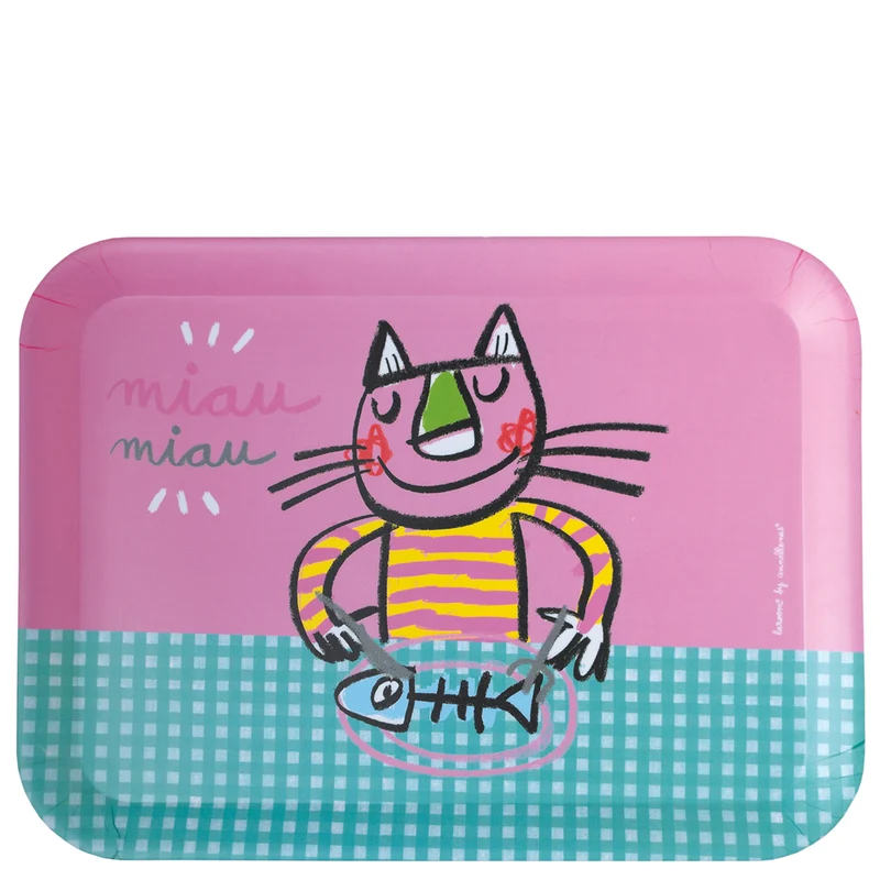 Tray "cat miau miau"