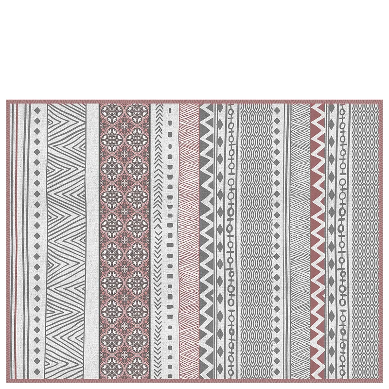 Vinyl mat for kids "Asilah" deep red