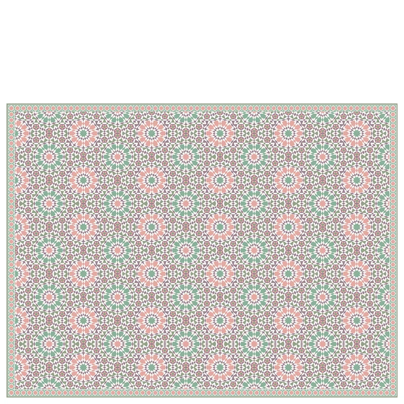 Vinyl mat "Casablanca" mosaic