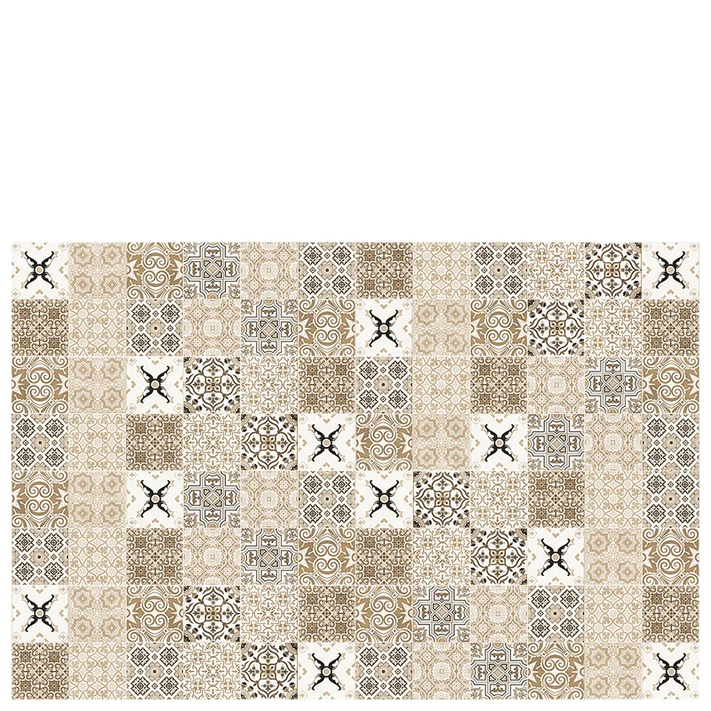 Vinyl mat for kids "Faro" beige