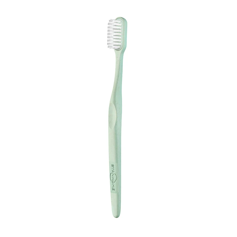 SPAZZOLINO SETOLE MORBIDE VERDE