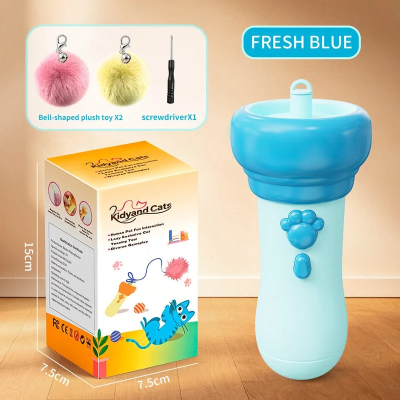 Interactive Cat Ball Launcher Toy – Automatic Plush Ball Shooter for Indoor Cats
