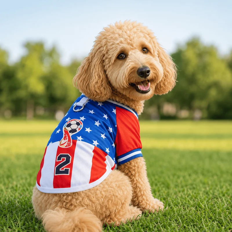 World Cup Dog Jerseys