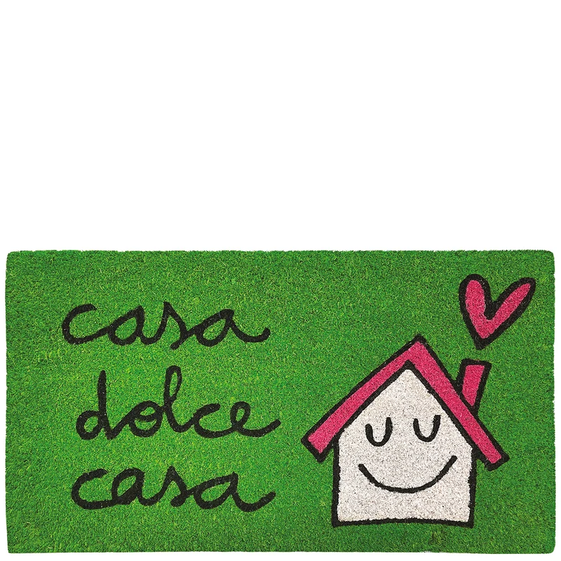 Doormat "casa dolce casa" green
