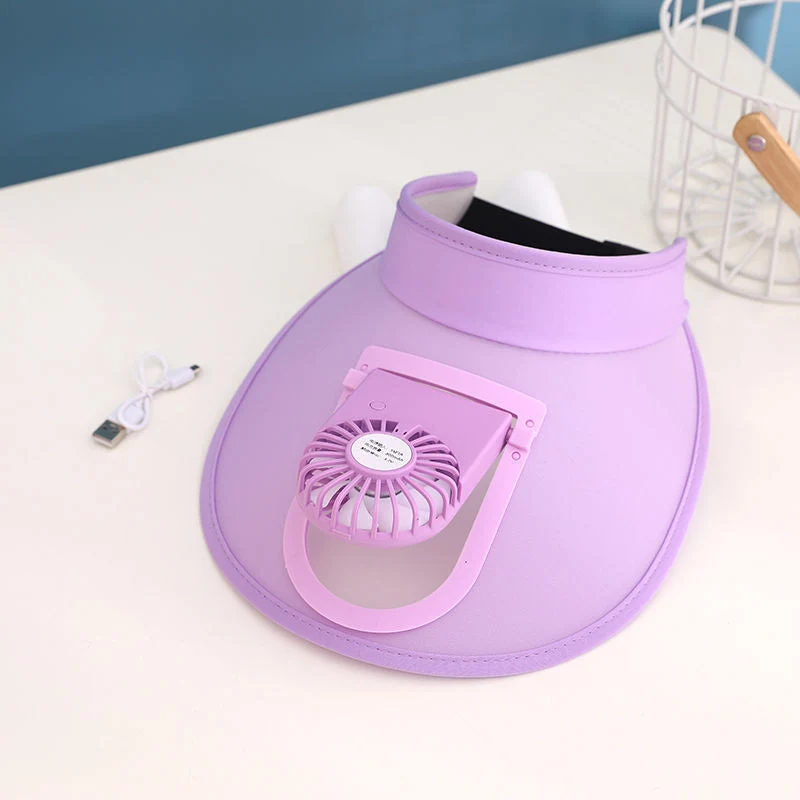 Pet Cooling Fan Hat