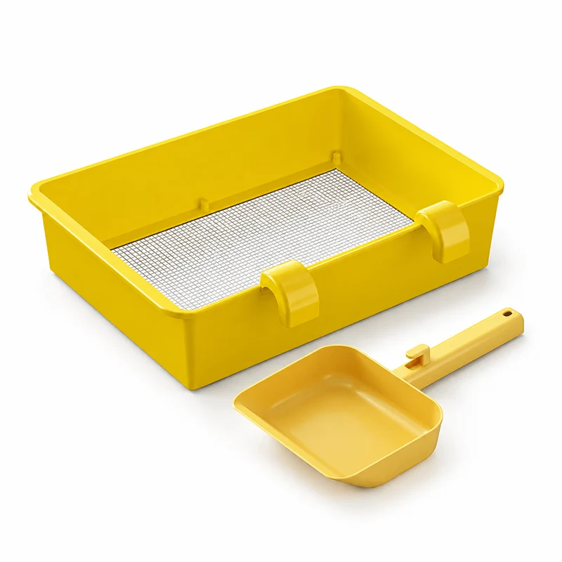 Stainless Steel Cat Litter Sifting Tray