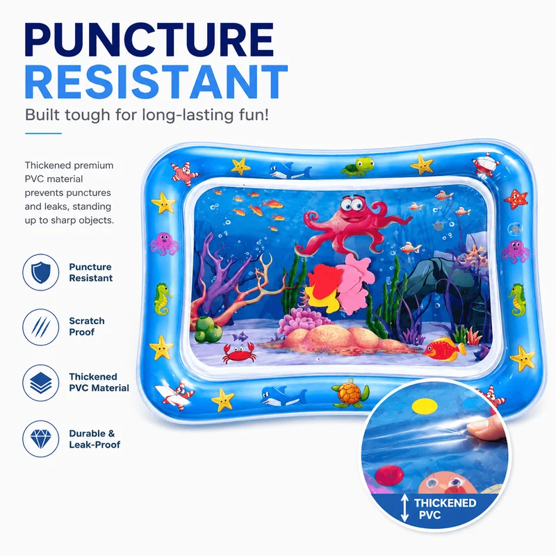 Rectangular Cooling Water Play Mat for Cats