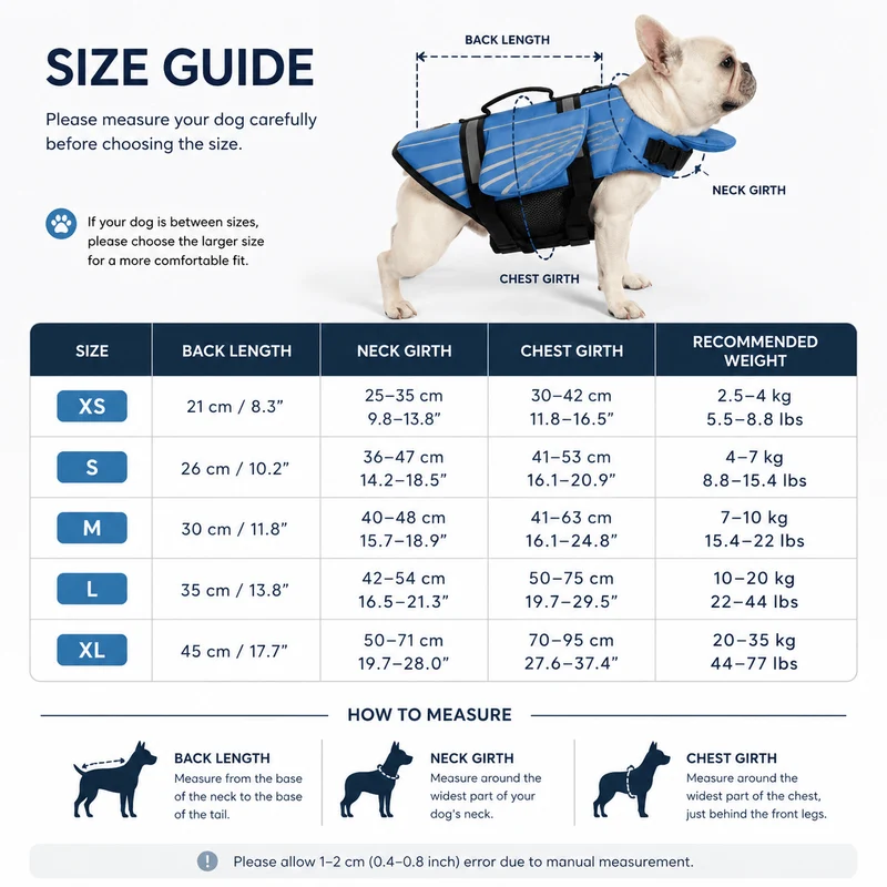 Reflective Angel Wing Dog Life Jacket Quick-Rescue Handle • Breathable Mesh • Reflective Safety