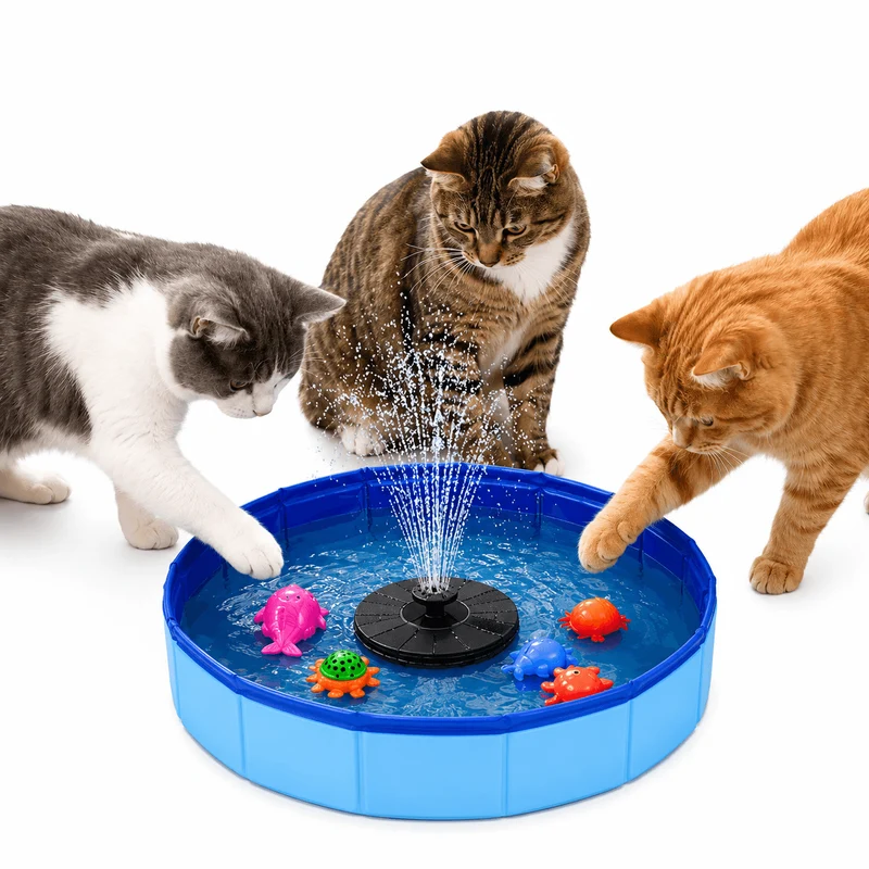 Solar Pet Splash Pool