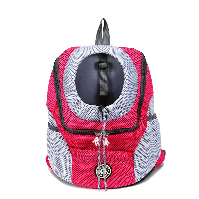 Pet Comfortable Small Dog Backpack Travel Breathable Mesh Puppy Dog Carrier Bag Durable Padded Shoulder Pet Cat Carrier 2020