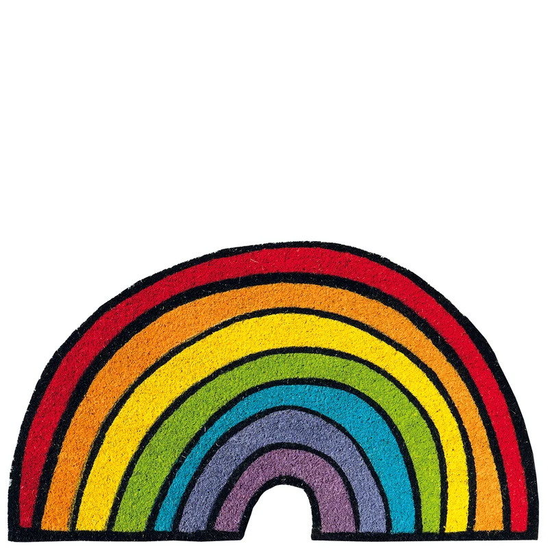 Doormat rainbow shape