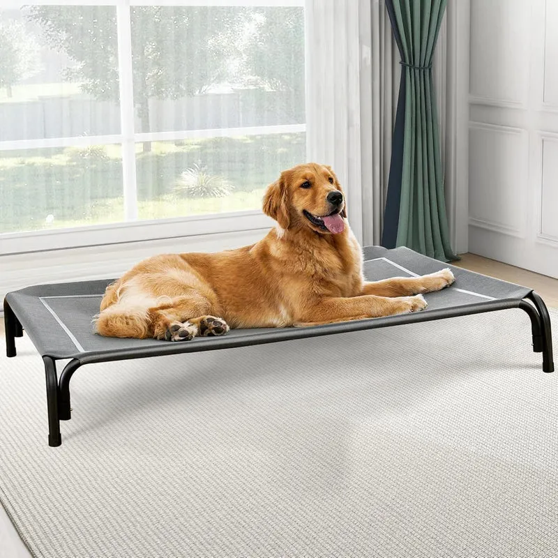Raised Dog Bed with Breathable Mesh
