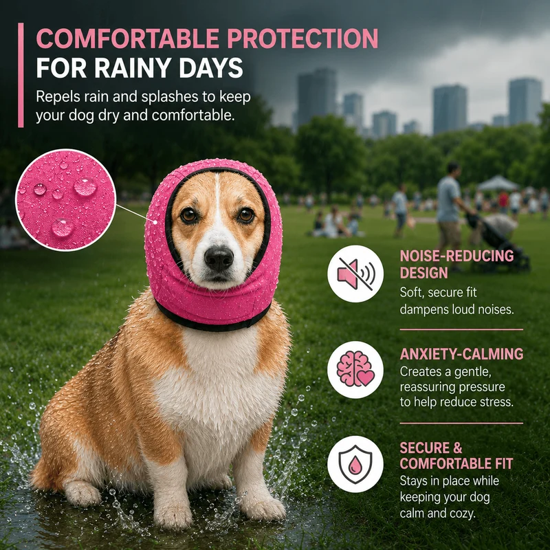 Noise Cancelling Dog Ear Wrap