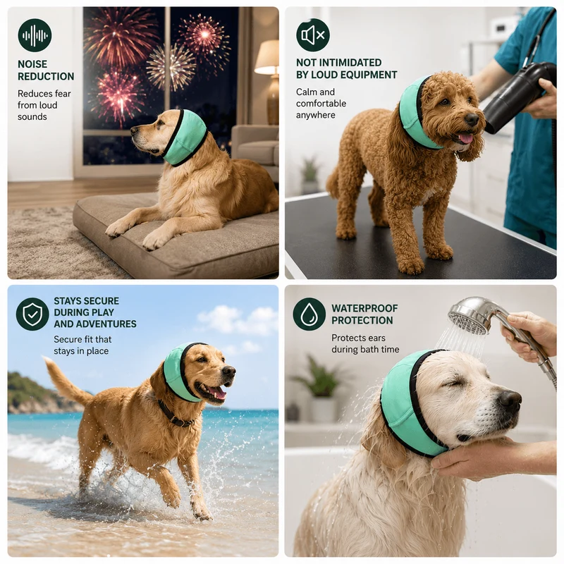 Noise Cancelling Dog Ear Wrap