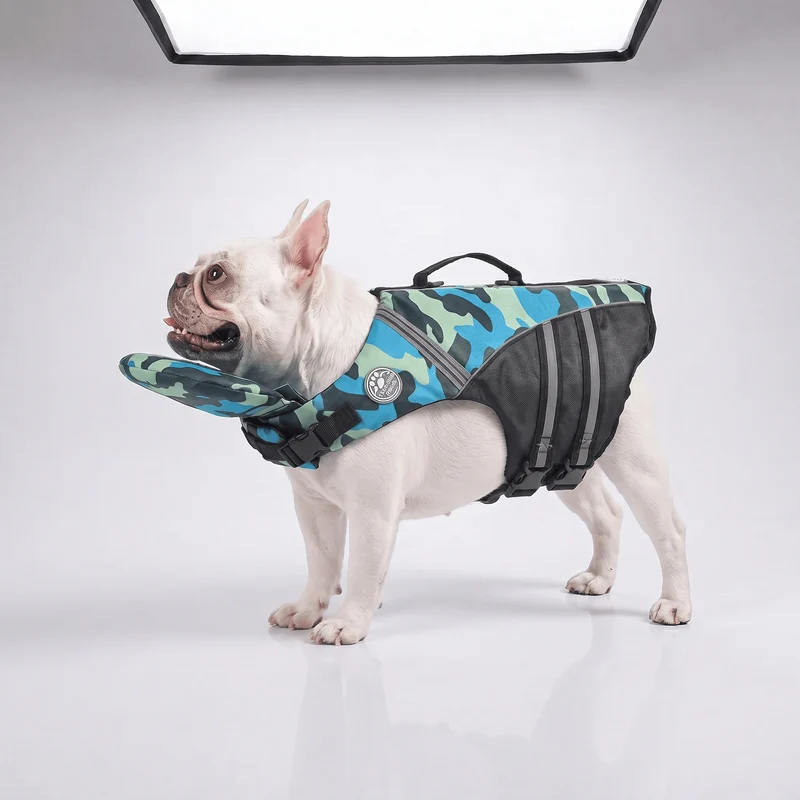 Dog Life Jacket with Head Support
