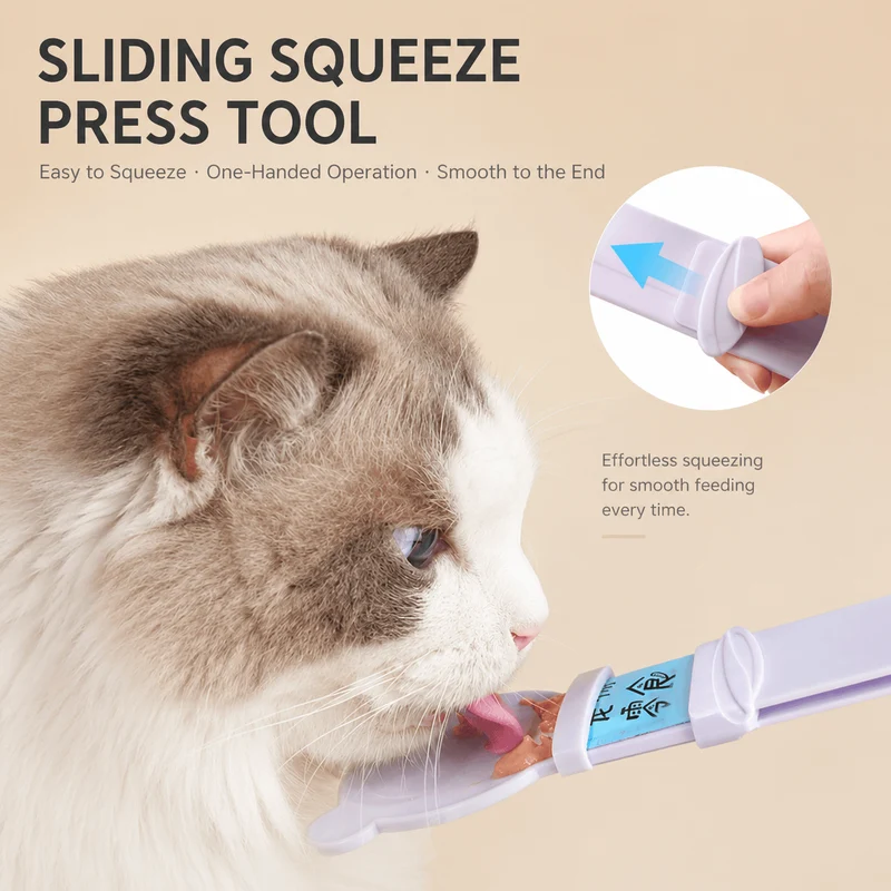 Cat Treat Dispenser Spoon 3PCS