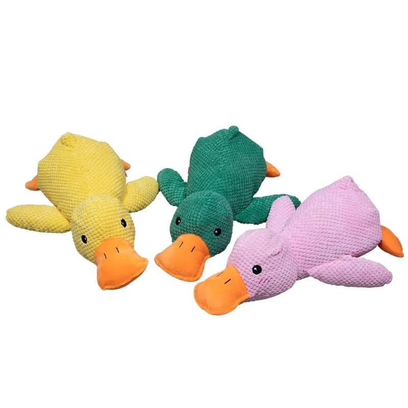 Squeaky Low-Quack Duck Toy