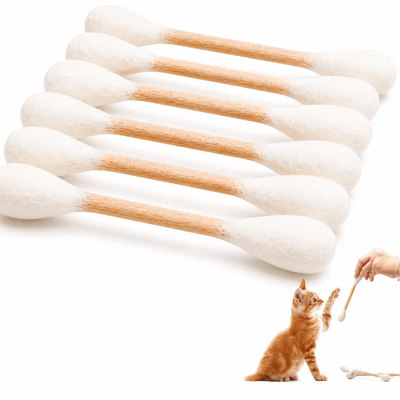 Giant Q Tip Cat Toy with Catnip (6PCS)