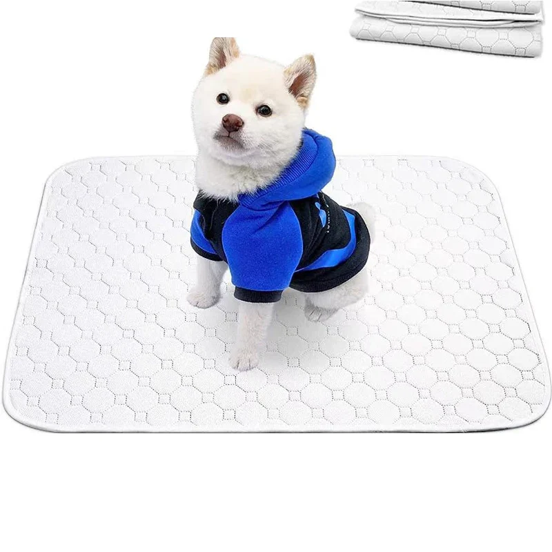 Washable Dog Pet Diaper Mat Waterproof Reusable Training Pad Urine Absorbent Environment Protect Diaper Mat Dog Car Seat Cover