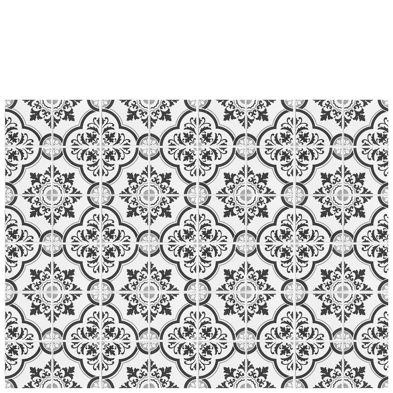 Vinyl mat for kids "Estoril" grey