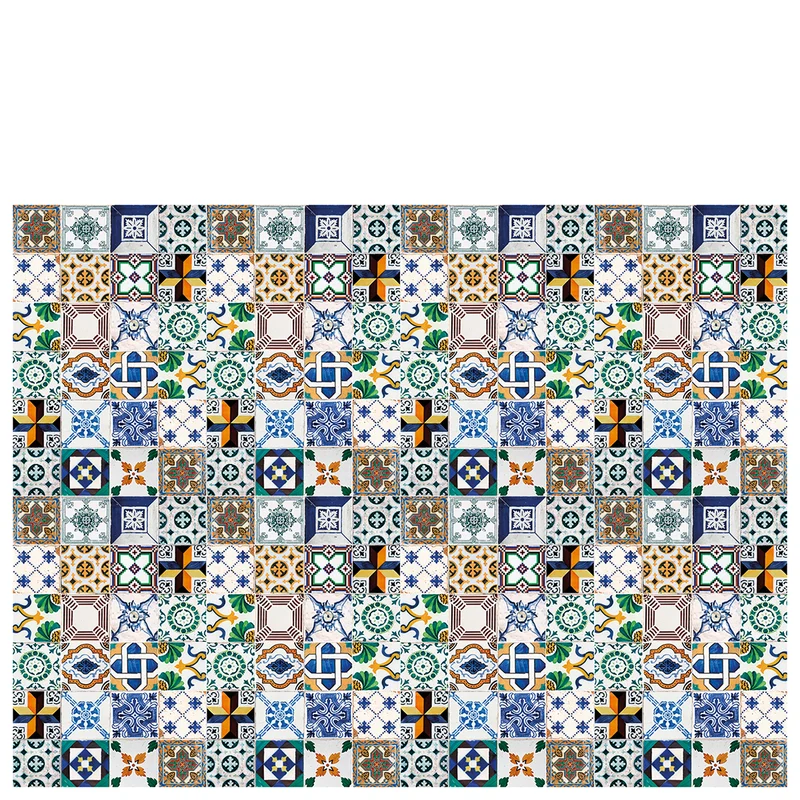 Vinyl mat "Ceramic Patchwork"