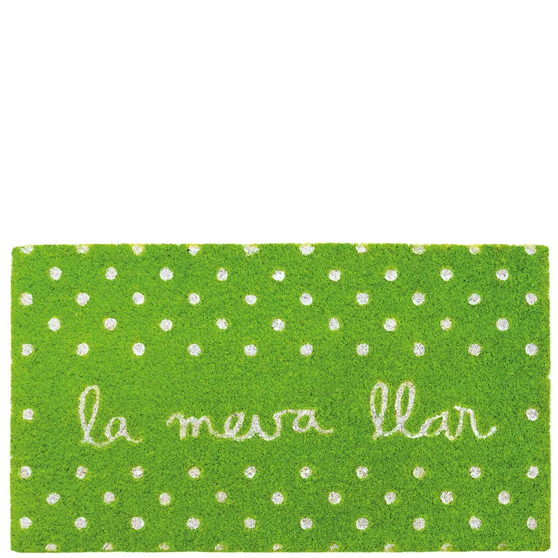 Doormat "la meva llar" green