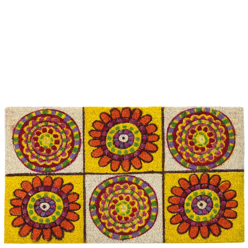 Doormat "mandalas" multicolor