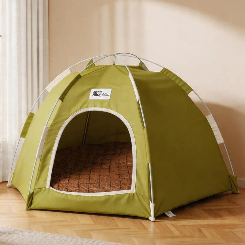 Tiny Luxury Pet Tent Bed