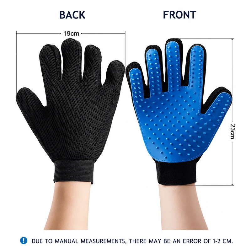 Pet Hair Remover Glove - 1 Pair