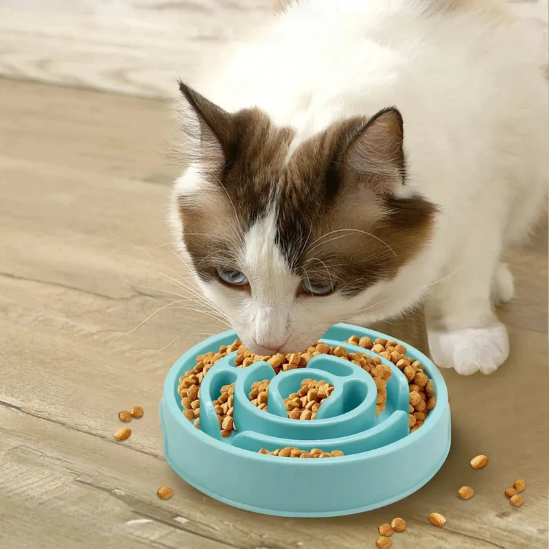 The Fur Anti-Gulp Slow Feeder Dog Bowl