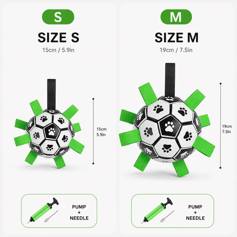 Interactive Dog Soccer Ball – Built for Active Outdoor Fun