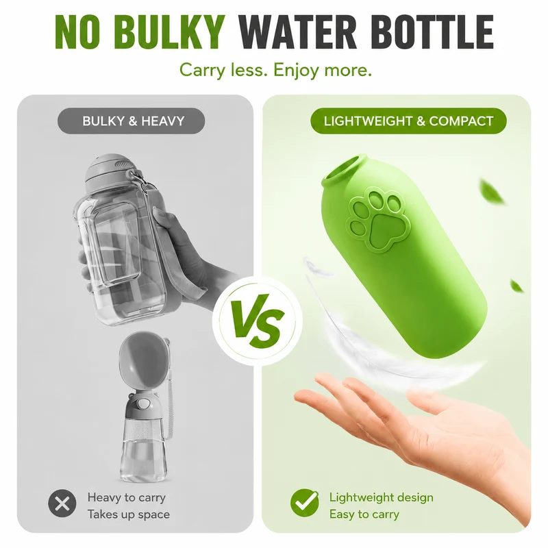 Portable Dog Water Bottle – Hydration Anywhere