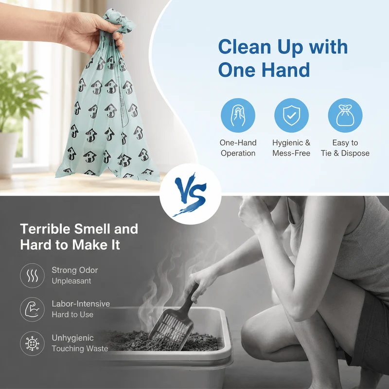 Cat Litter Scooper with Bags